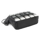 Chanel Quilted Camera Bag Chain Lambskin Plastic Black — view 5