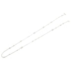 Hermes Farandole Long Necklace 160 925 Sterling Silver Creasing Sally Chaine — view 3