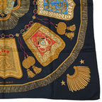 Hermes Carre 90 Poste et Cavalerie Silk Scarf — view 3