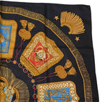 Hermes Carre 90 Poste et Cavalerie Silk Scarf — view 4