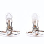Chanel Vintage CC Logo Earrings 01 Metal Silver — view 5
