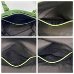 Loewe Tote Bag Anagram All Over Pattern Monogram Leather Canvas Green — view 8