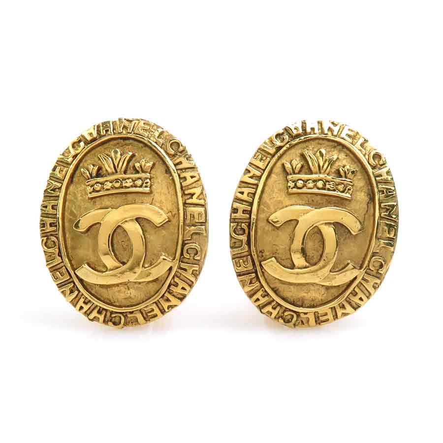Chanel Earrings CC Logo