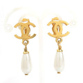 Chanel Earrings CC Logo