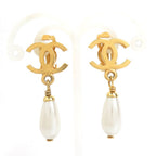 Chanel Earrings CC Logo