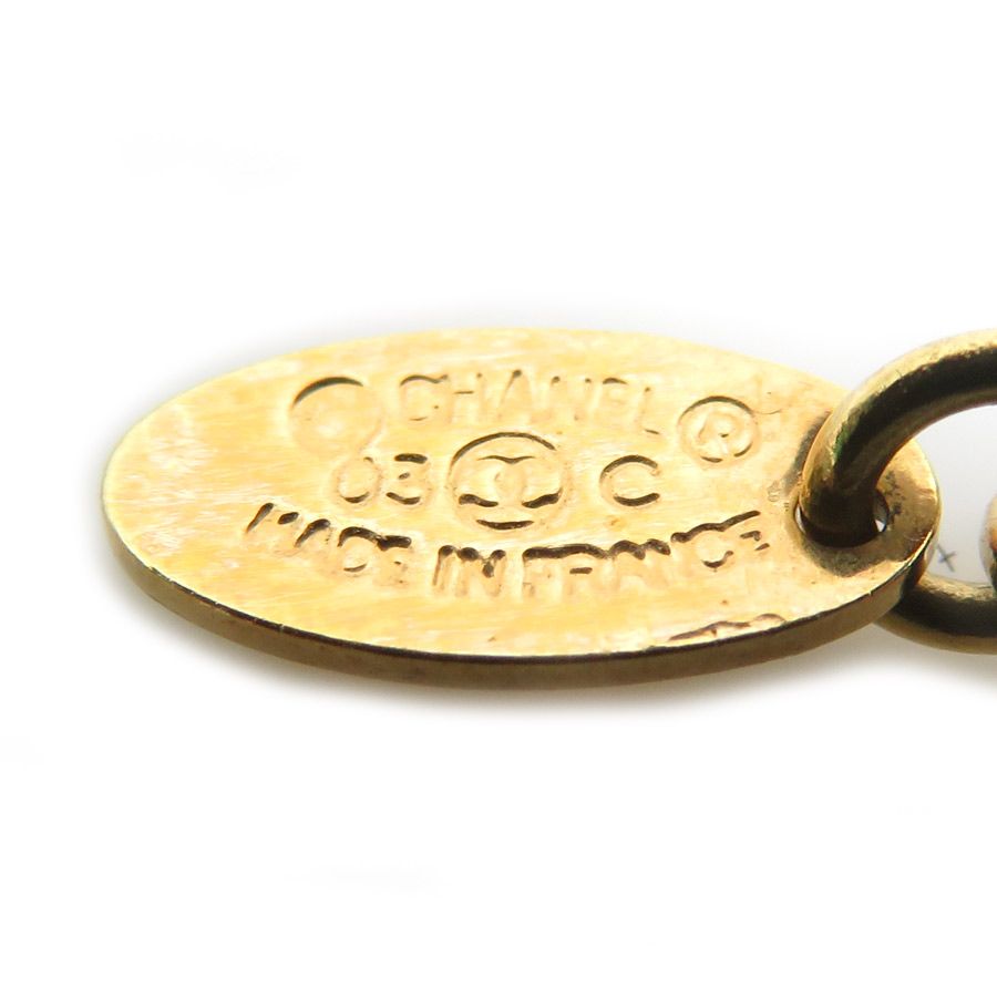 Chanel Necklace CC Logo — view 7