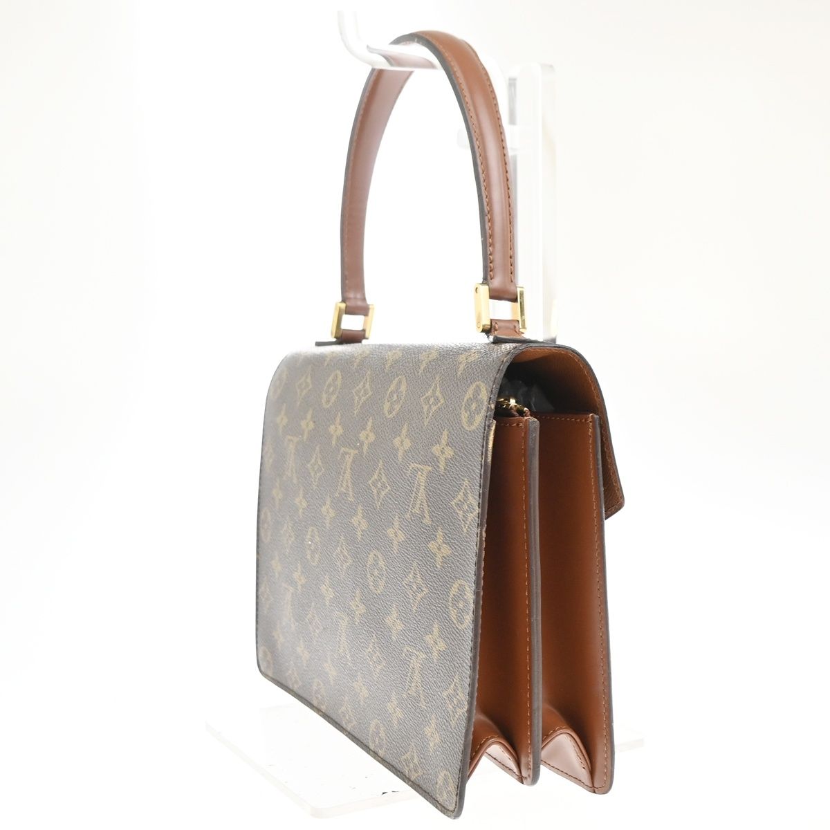 Louis Vuitton Concorde Handbag Monogram Leather — view 3