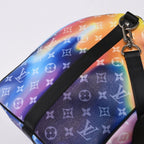 Louis Vuitton Keepall Bandouliere 50 Boston Bag Monogram Sunset Silver — view 6