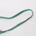 Gucci Square Shape Messenger Bag GG Pattern Beige Turquoise Blue Black Metal — view 8