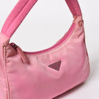 Prada Hobo Nylon Pink — view 8