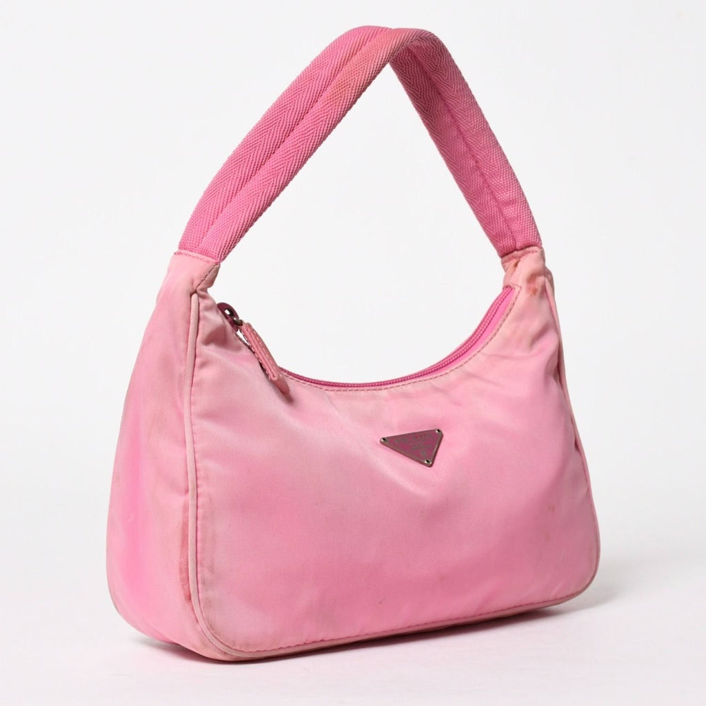 Prada Hobo Nylon Pink — view 3