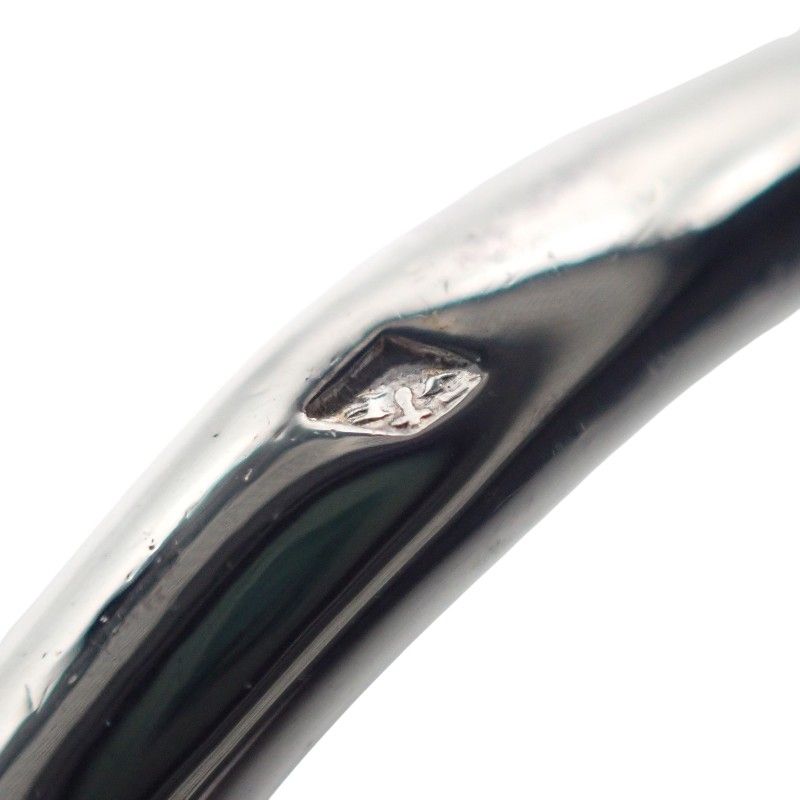 Hermes Chaine D'ancre Vintage Ring 18k Yellow Gold 925 Sterling Silver with — view 8