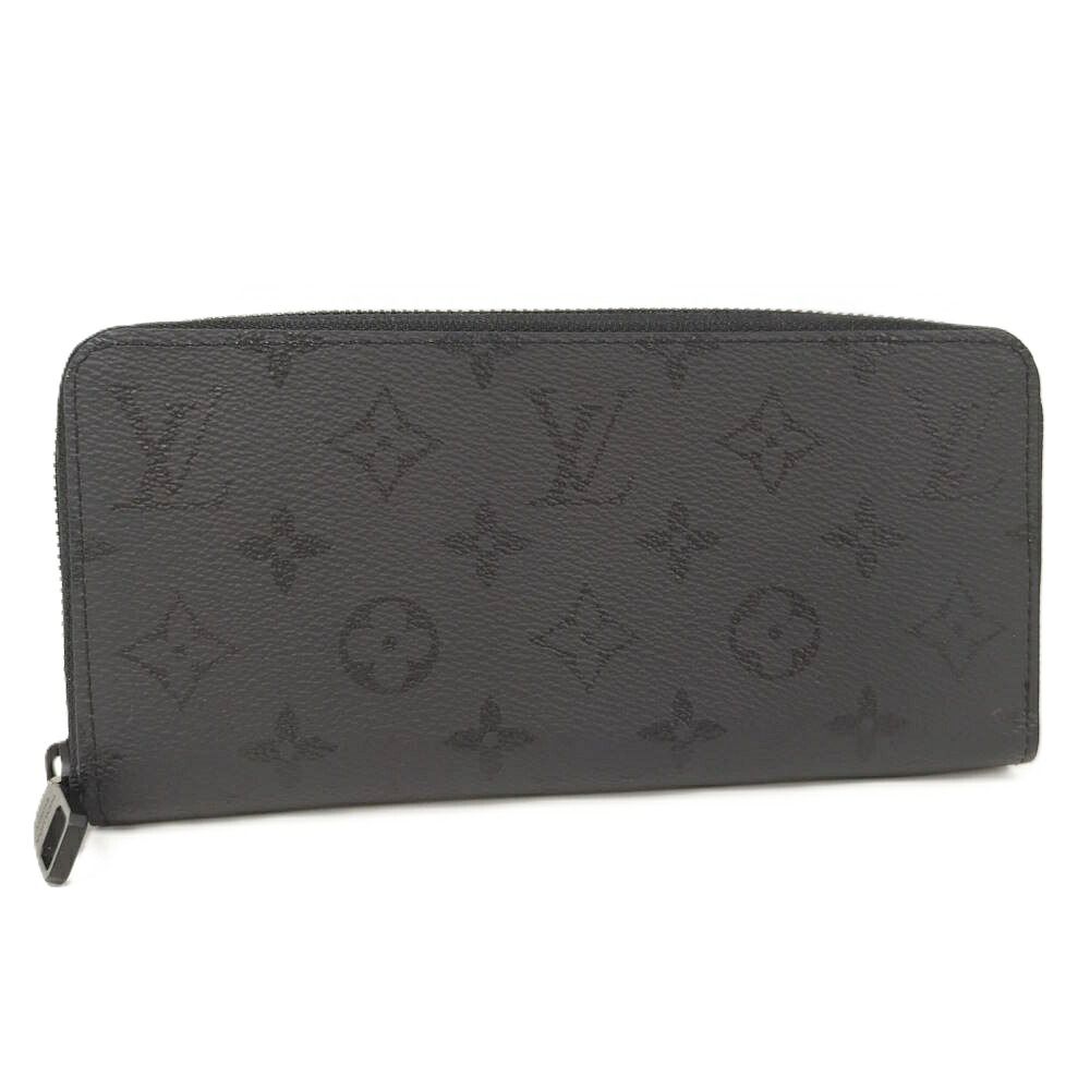 Louis Vuitton Zippy Wallet Horizontal Zip Around Monogram Midnight