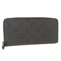 Louis Vuitton Zippy Wallet Horizontal Zip Around Monogram Midnight