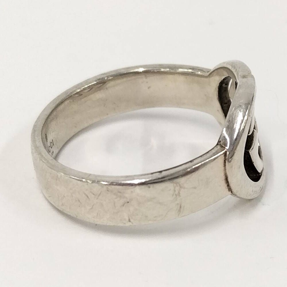 Gucci Interlocking Silver Ring — view 4