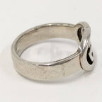Gucci Interlocking Silver Ring — view 4