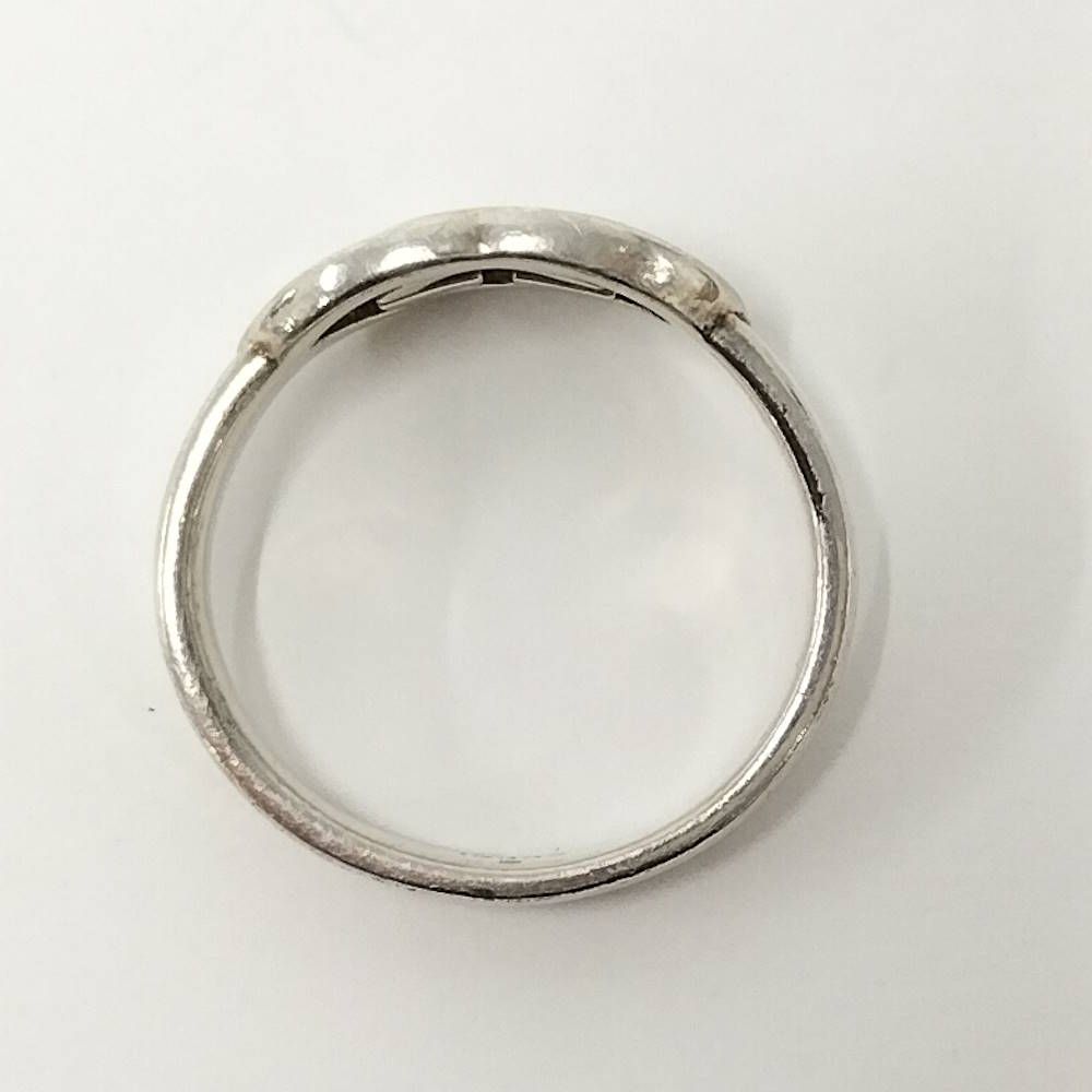 Gucci Interlocking Silver Ring — view 7