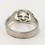 Gucci Interlocking Silver Ring — view 3
