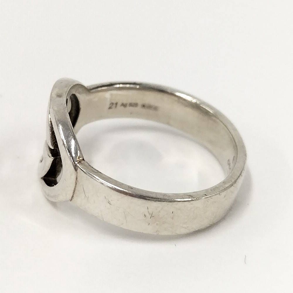 Gucci Interlocking Silver Ring — view 2