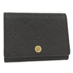 Louis Vuitton Envelope Calto Visit Card Case Monogram Empreinte Noir