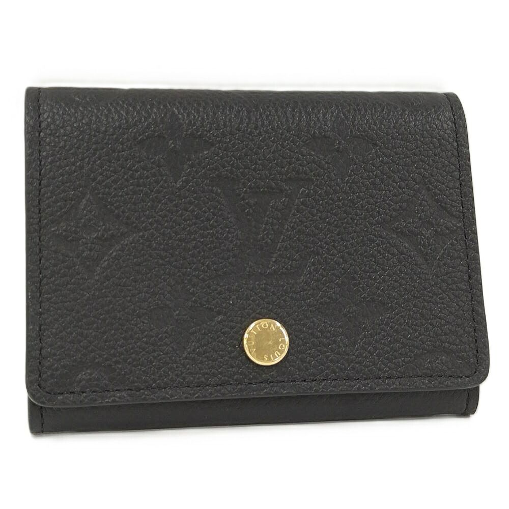 Louis Vuitton Envelope Calto Visit Card Case Monogram Empreinte Noir