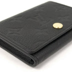 Louis Vuitton Envelope Calto Visit Card Case Monogram Empreinte Noir — view 6