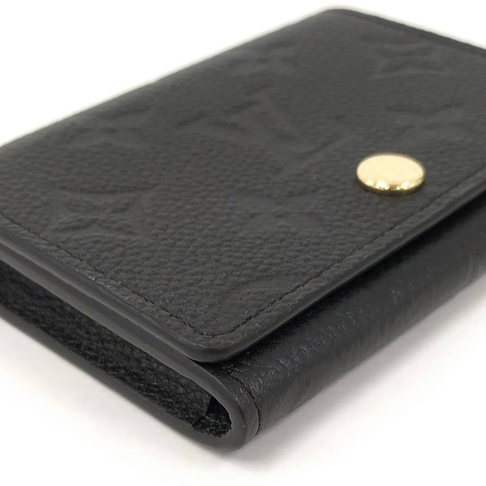 Louis Vuitton Envelope Calto Visit Card Case Monogram Empreinte Noir — view 6