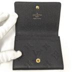 Louis Vuitton Envelope Calto Visit Card Case Monogram Empreinte Noir — view 2