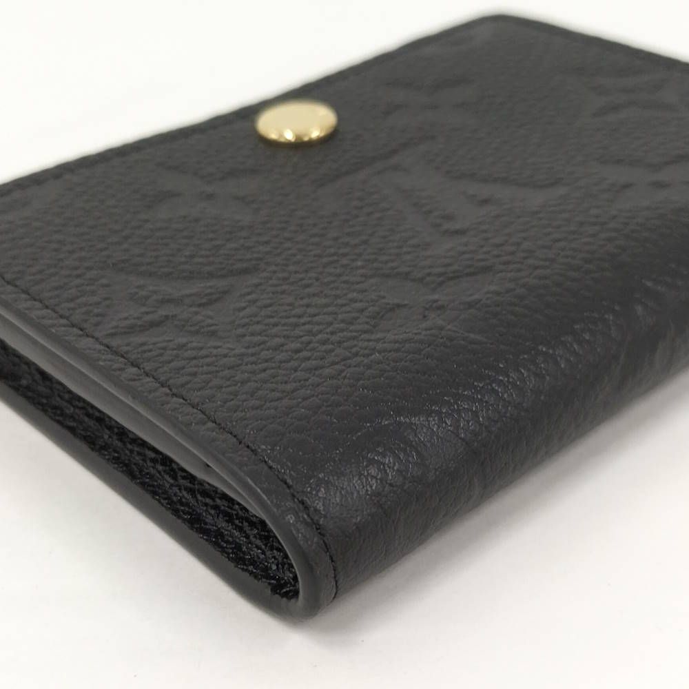 Louis Vuitton Envelope Calto Visit Card Case Monogram Empreinte Noir — view 5