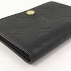Louis Vuitton Envelope Calto Visit Card Case Monogram Empreinte Noir — view 5