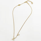 Louis Vuitton Pendant Logo LV Iconic Enamel Gold White — view 8