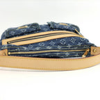 Louis Vuitton Buggy PM Handbag Monogram Denim Blue — view 4