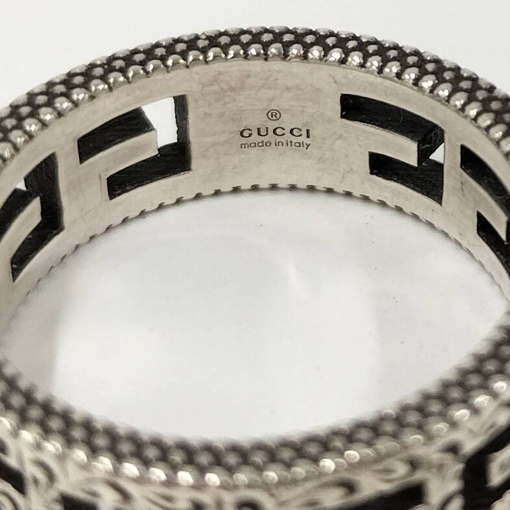 Gucci Square Arabesque Ring — view 7