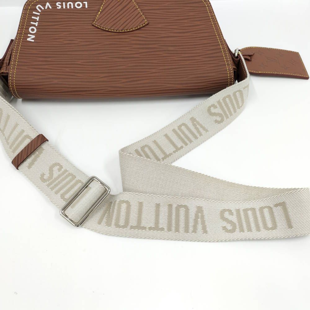 Louis Vuitton Montsouris XL Messengerbag Epi Brown — view 5