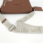 Louis Vuitton Montsouris XL Messengerbag Epi Brown — view 5