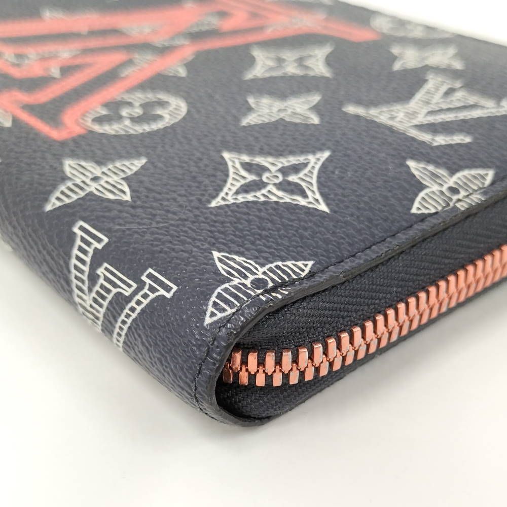 Louis Vuitton Zippy Organizer Monogram Ink Upside Down Wallet — view 4