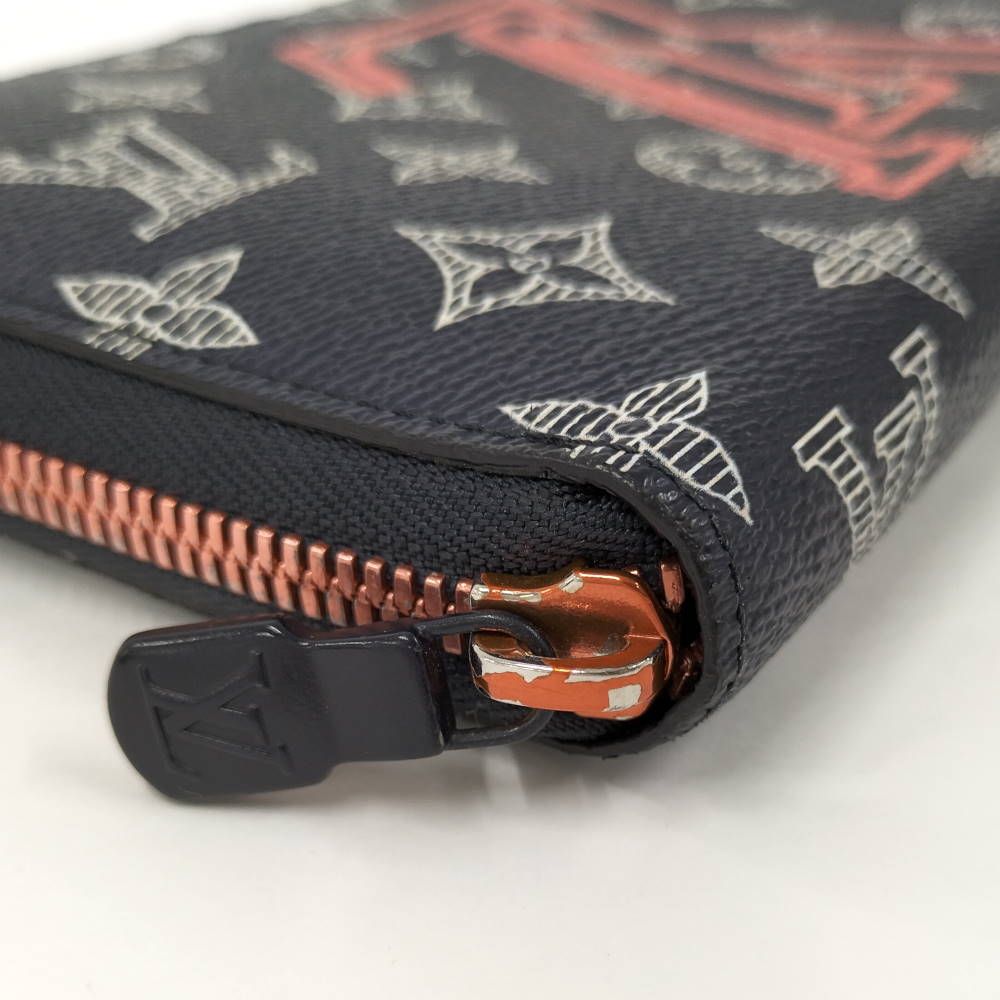 Louis Vuitton Zippy Organizer Monogram Ink Upside Down Wallet — view 5
