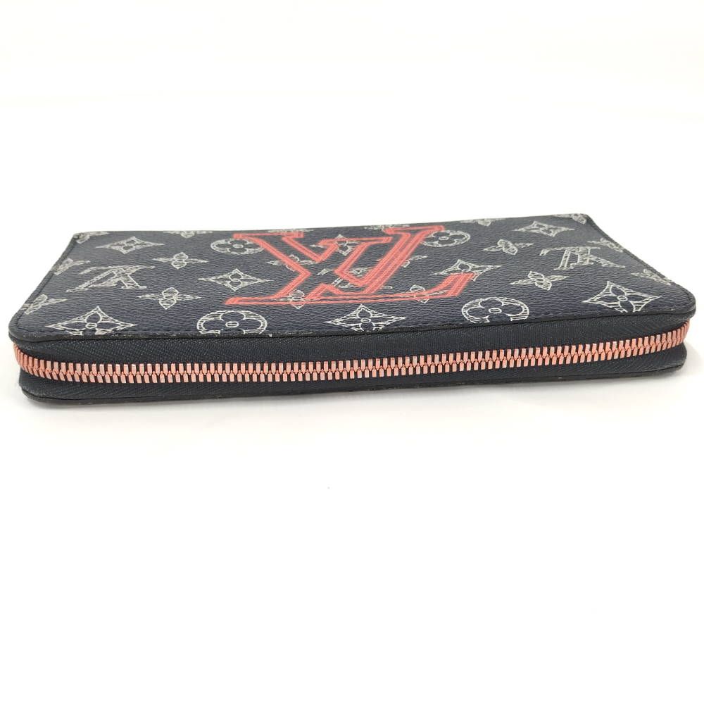 Louis Vuitton Zippy Organizer Monogram Ink Upside Down Wallet — view 6