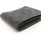 Louis Vuitton Bifold Wallet Portefeuille Marco NM Damier Graphite — view 4
