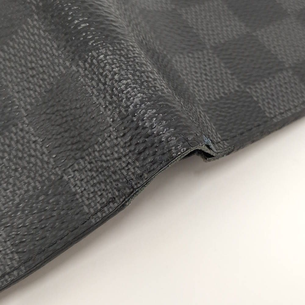 Louis Vuitton Bifold Wallet Portefeuille Marco NM Damier Graphite — view 6