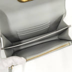 Dior Miscaro Mini Bag Macro Cannage Lambskin Light Gray — view 8
