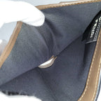 Fendi Compact Wallet F's Leather Khaki — view 8
