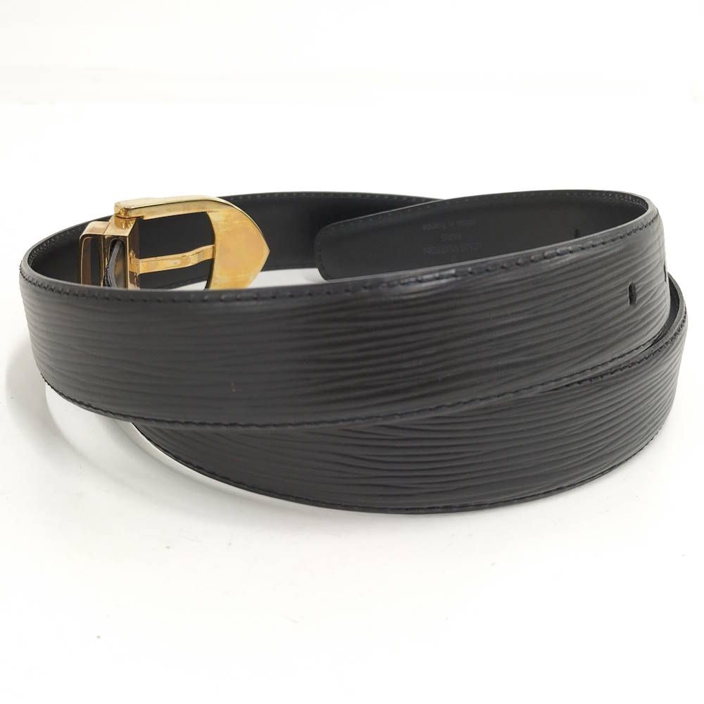 Louis Vuitton Ceinture Classic Belt Epi Leather Black — view 3
