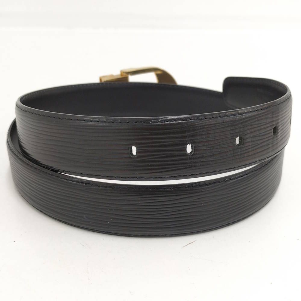 Louis Vuitton Ceinture Classic Belt Epi Leather Black — view 2