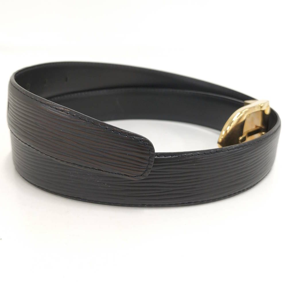 Louis Vuitton Ceinture Classic Belt Epi Leather Black — view 4