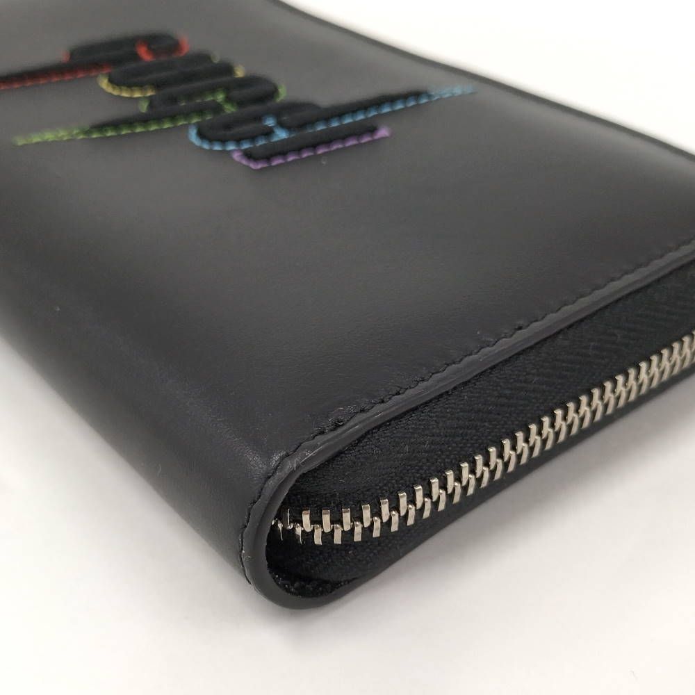 Gucci Blade Embroidery Zip Around Wallet — view 4