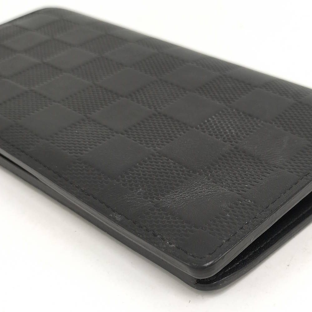 Louis Vuitton Portefeuille Brazza Wallet Damier Infini Onyx Black — view 6