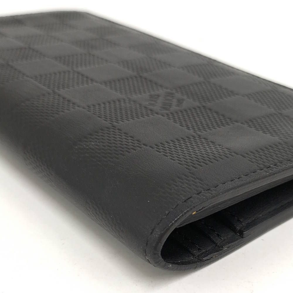 Louis Vuitton Portefeuille Brazza Wallet Damier Infini Onyx Black — view 5