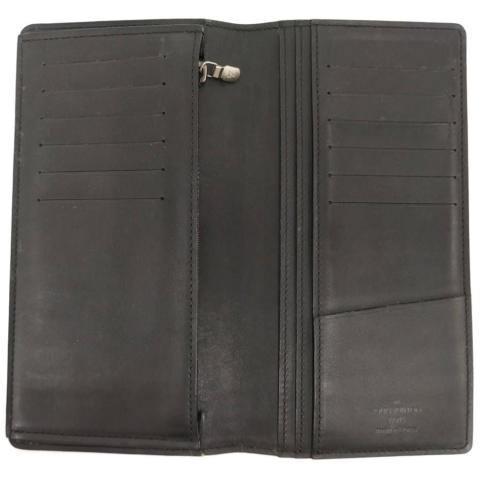 Louis Vuitton Portefeuille Brazza Wallet Damier Infini Onyx Black — view 2
