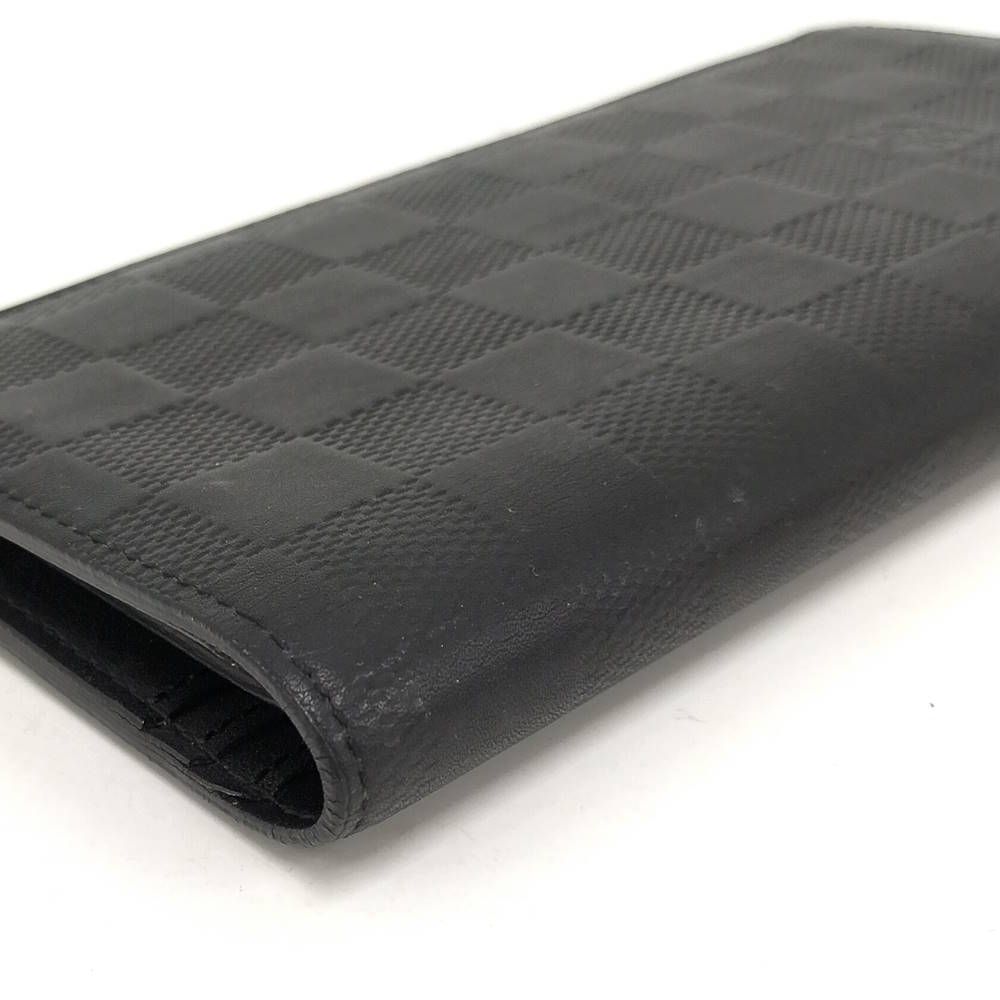 Louis Vuitton Portefeuille Brazza Wallet Damier Infini Onyx Black — view 4